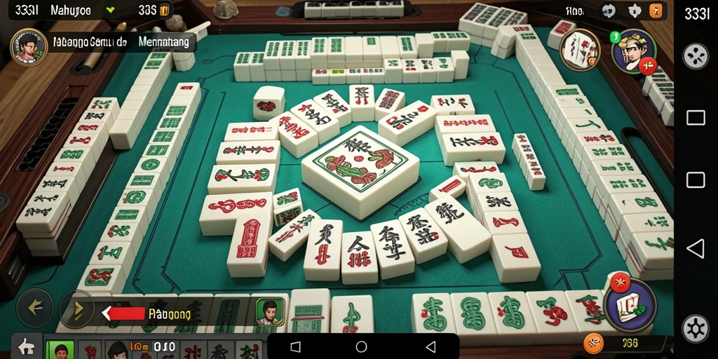 Screenshot menampilkan gameplay Mahjong yang menarik dan penuh tantangan.