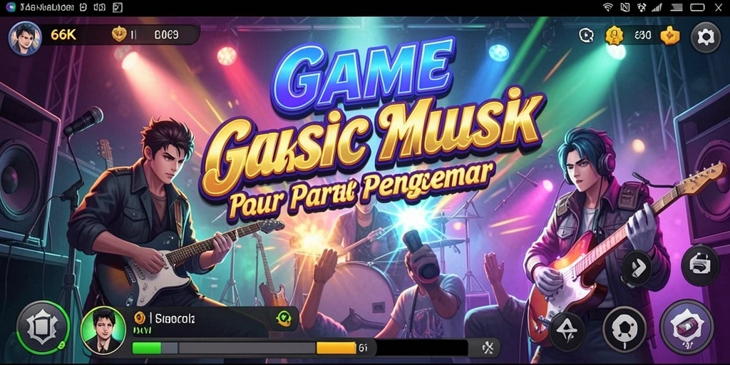 Tampilan gameplay 66K yang seru dan interaktif.