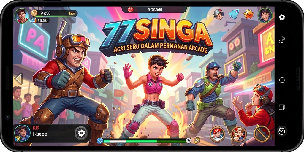 Screenshot utama 77SINGA menampilkan gameplay seru dan menantang.