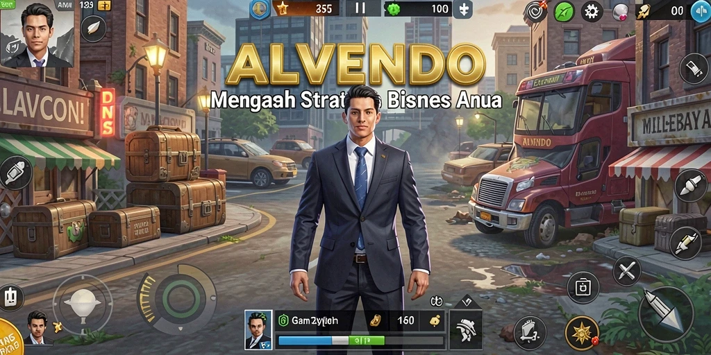 Screenshot gameplay ALVENDO menampilkan keseruan bermain Tycoon.