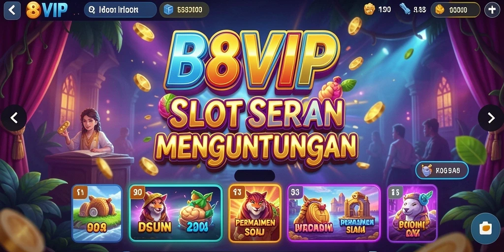 Tampilan menarik dari gameplay B8VIP yang mendebarkan.