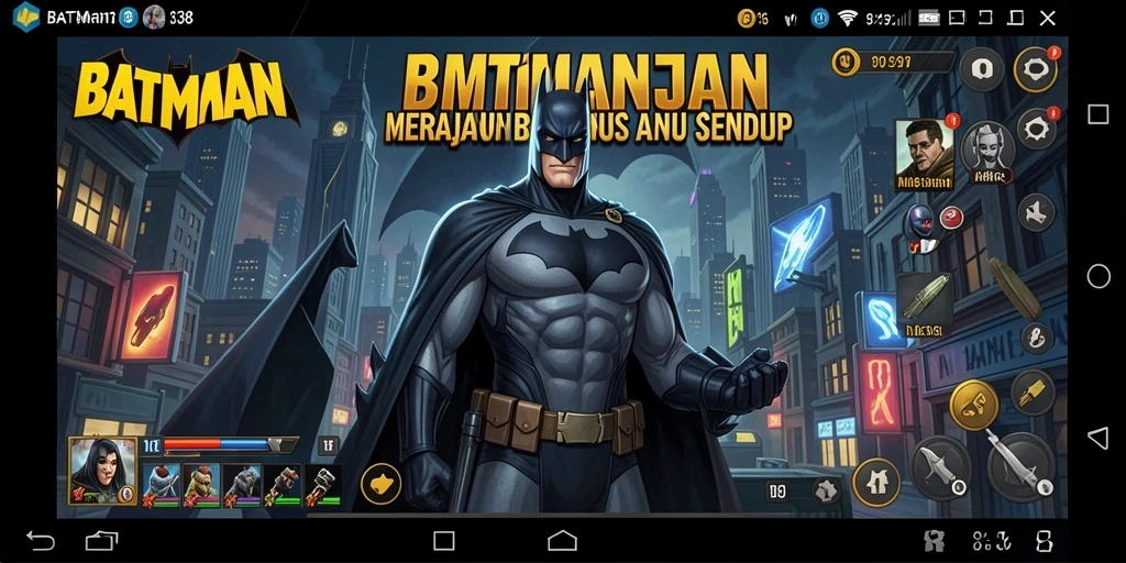 Tangkapan layar gameplay BATMAN138 yang menunjukkan strategi bisnis.