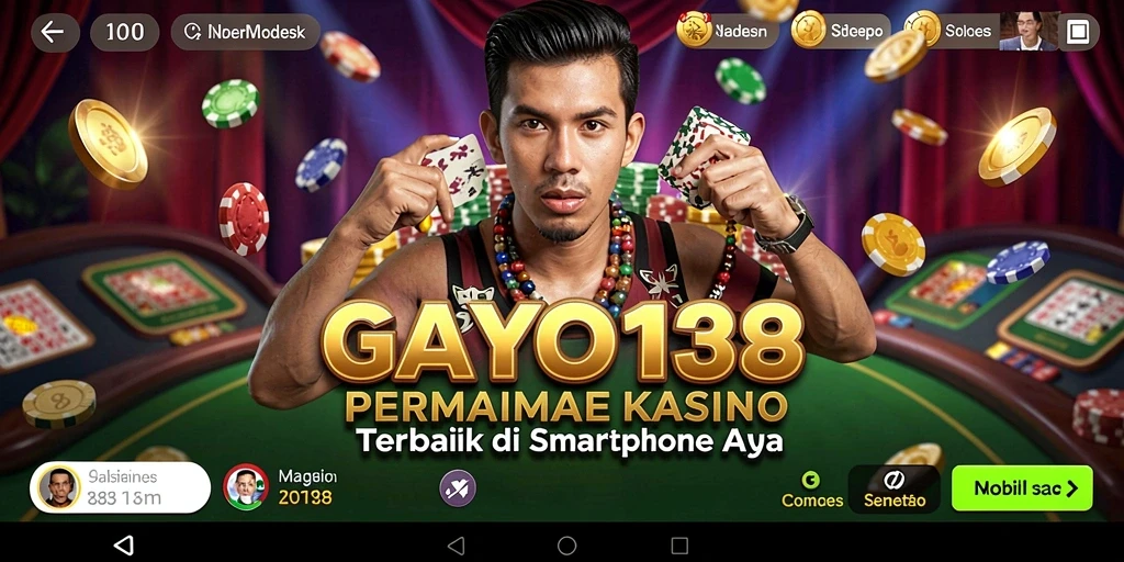 Tampilan screenshot GAYO138 menampilkan aksi permainan Kasino yang seru.