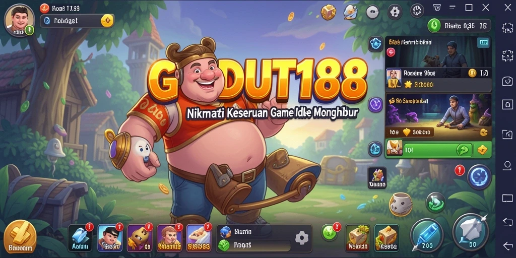 Tampilan menarik dari gameplay GENDUT188 yang menyenangkan dan seru.