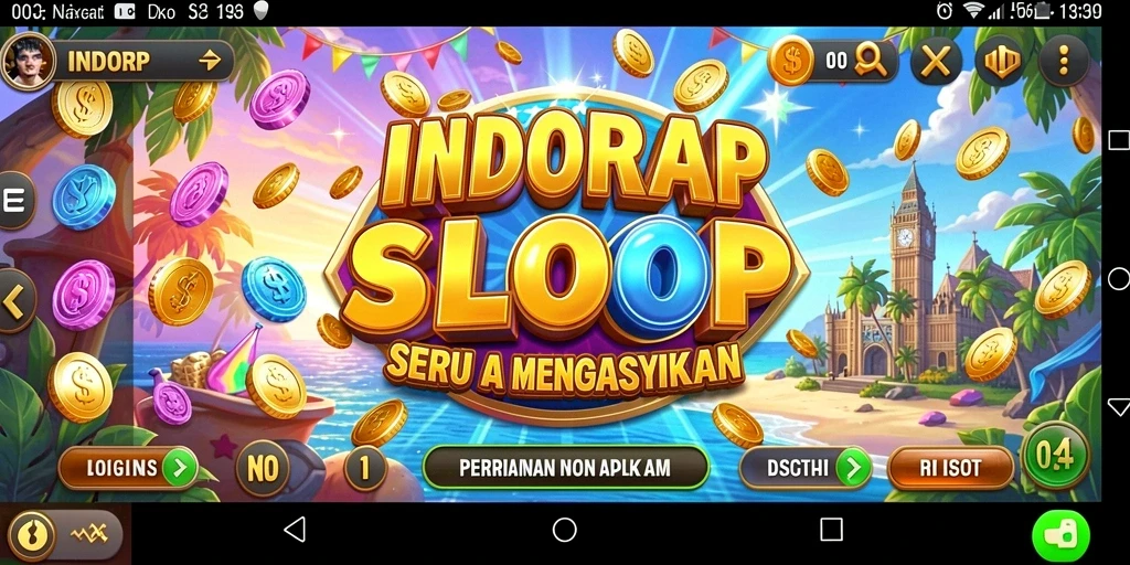 Tangkapan layar gameplay INDORP menampilkan pengalaman bermain Slot yang mengasyikkan.
