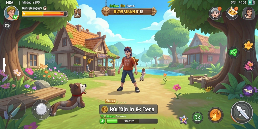 Gameplay N06 mengasyikkan dengan berbagai fitur simulasi yang interaktif.