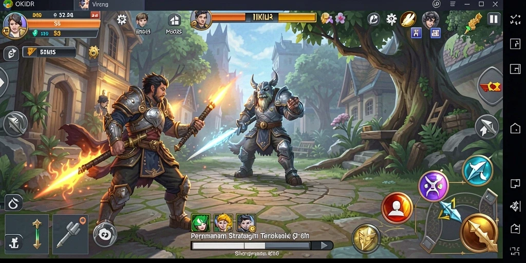 Tampilan gameplay menarik dari <strong>OKIDR</strong> yang penuh strategi dan tantangan.
