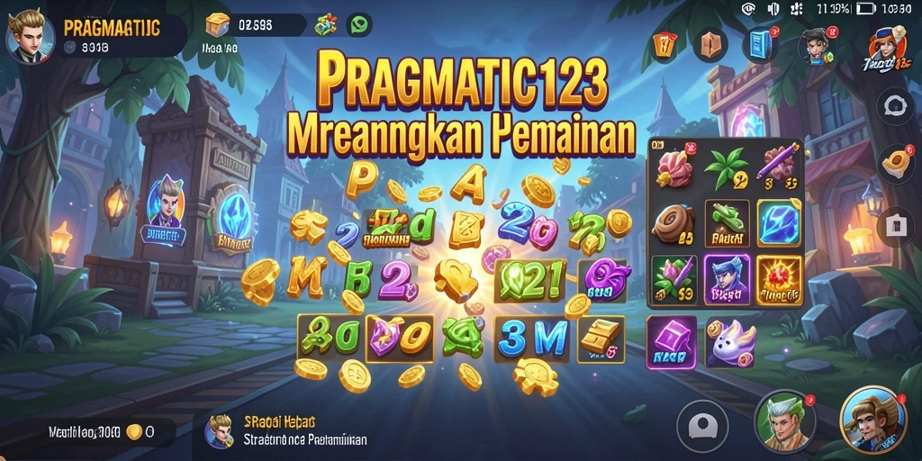 Screenshot PRAGMATIC123 menampilkan momen seru dalam gameplay strategi.