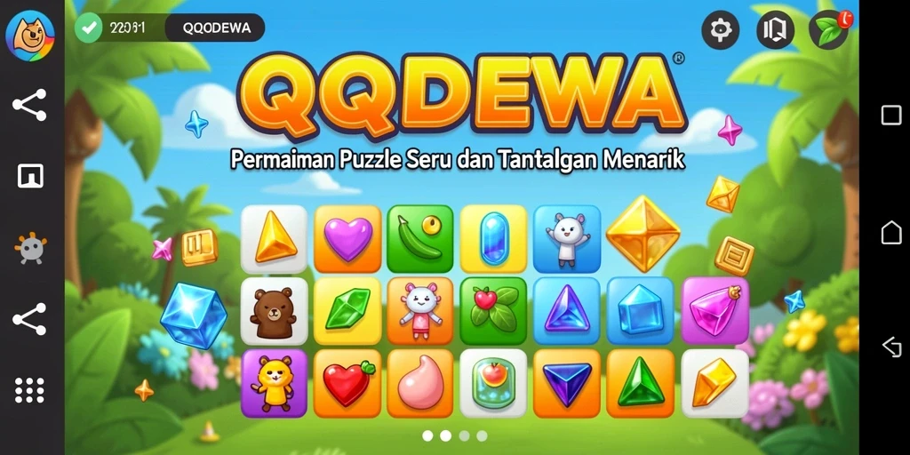 Screenshot menunjukkan gameplay menarik dan tantangan Puzzle.