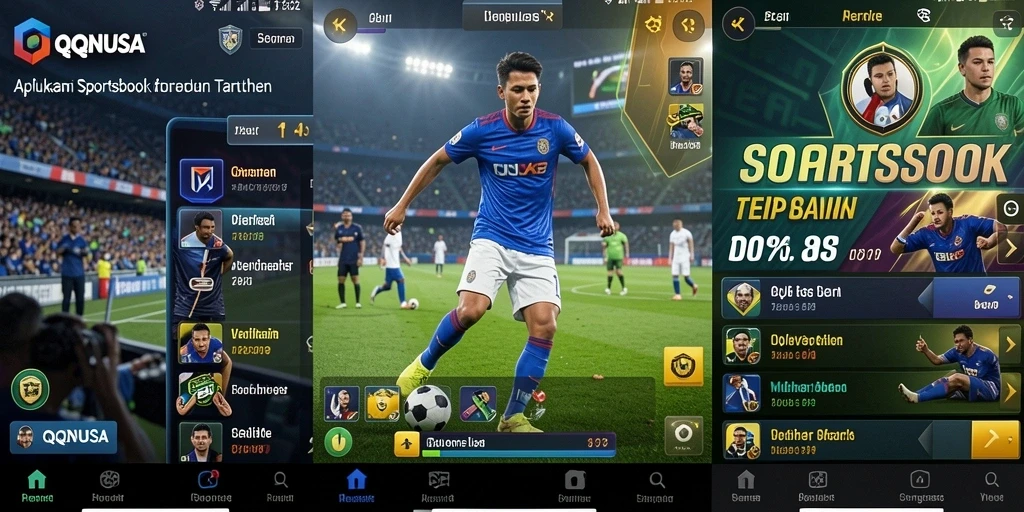 Tampilan gameplay Sportsbook yang menarik dan interaktif.