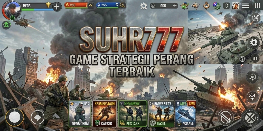 Tampilan menarik gameplay SLG di SUHU777 yang penuh strategi.